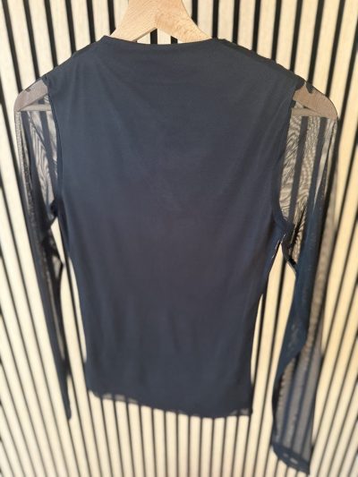 Bluzka SKIN z transparentnym rękawem